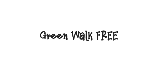 Green Walk FREE Logo