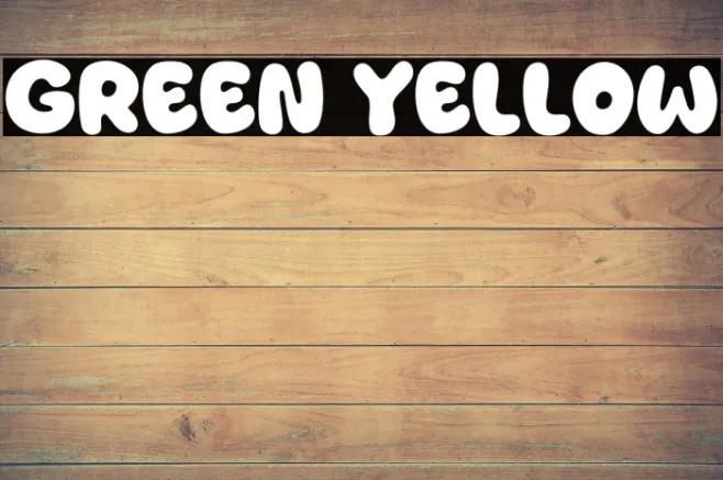 Green Yellow Example 3