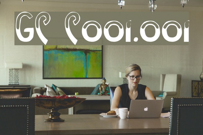 GreenCaps Caps:001.001 Font examples