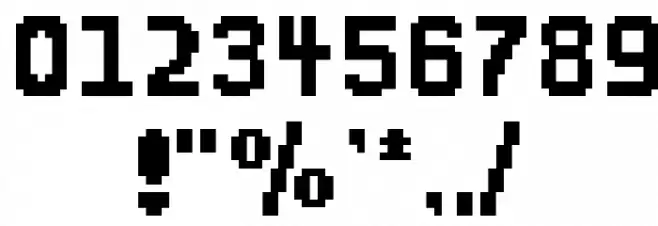 GreenFlame Font OTHER CHARS