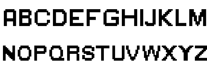 GreenFlame Font LOWERCASE