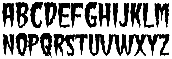 GreenFuz-Regular Font LOWERCASE