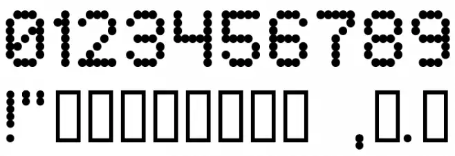 GreenLights Font OTHER CHARS