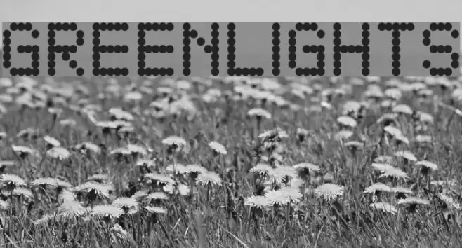 GreenLights Font examples