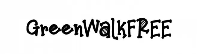 GreenWalkFREE  font caratteri gratis