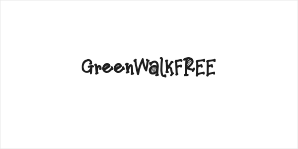 GreenWalkFREE Logo