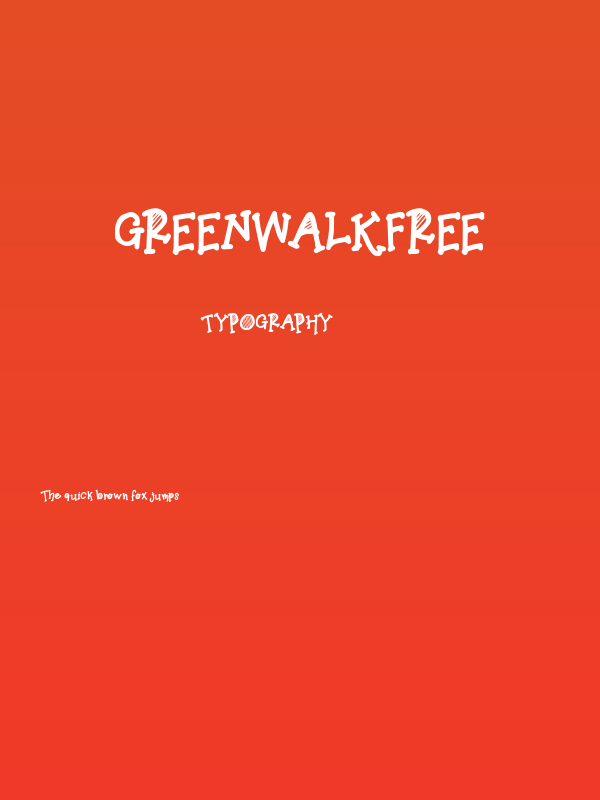 GreenWalkFREE Poster