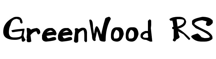 GreenWood_RS Font