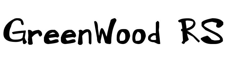 GreenWood_RS  Скачать бесплатные шрифты