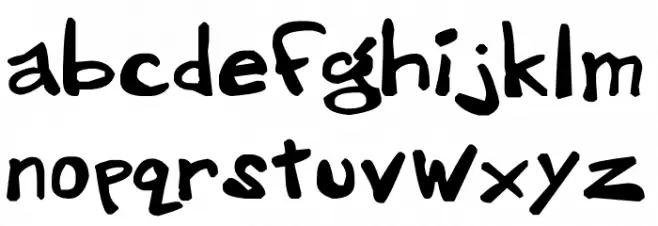 GreenWood_RS 字体 小写