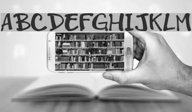 GreenWood_RS Font examples