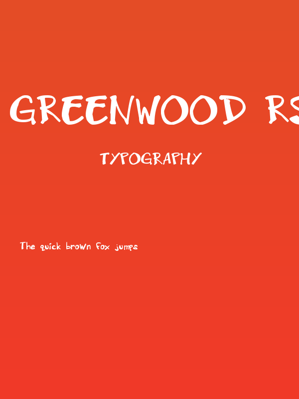 GreenWood_RS Poster