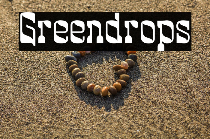 Greendrops Example 1