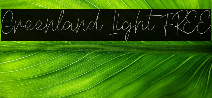 Greenland Light FREE Example 1