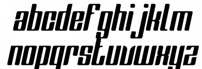 Greenleaf Italic फ़ॉन्ट लोअरकेस