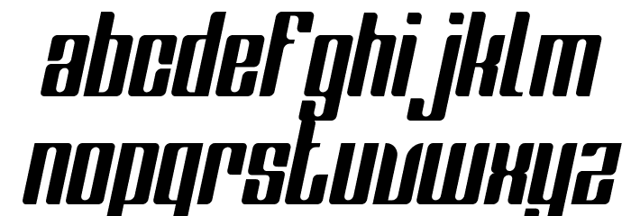 Greenleaf Italic Font LOWERCASE