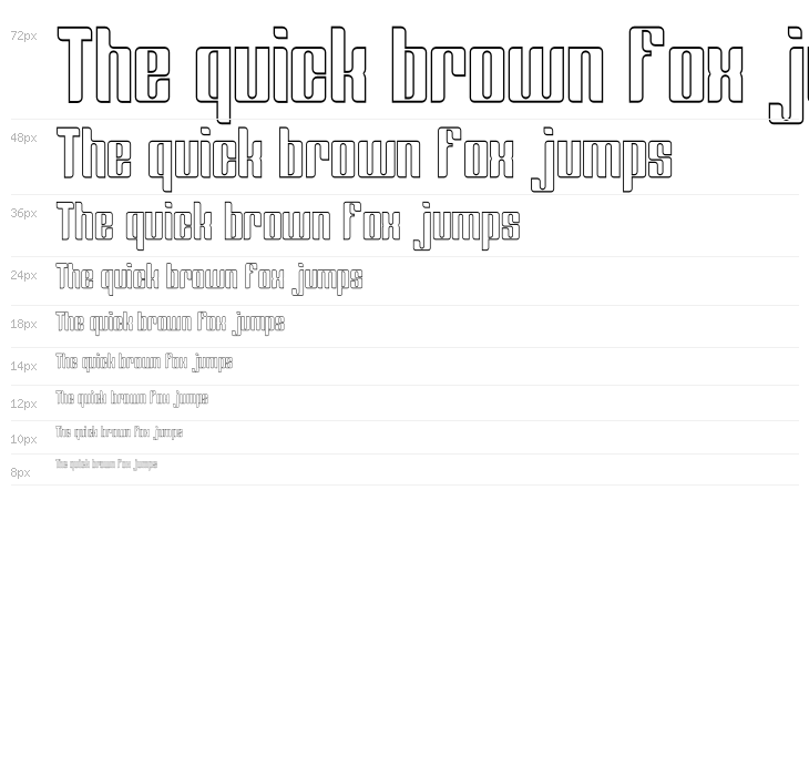 Greenleaf Outline Waterfall