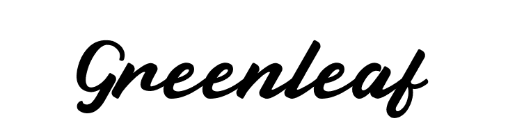 Greenleaf  baixar fontes gratis