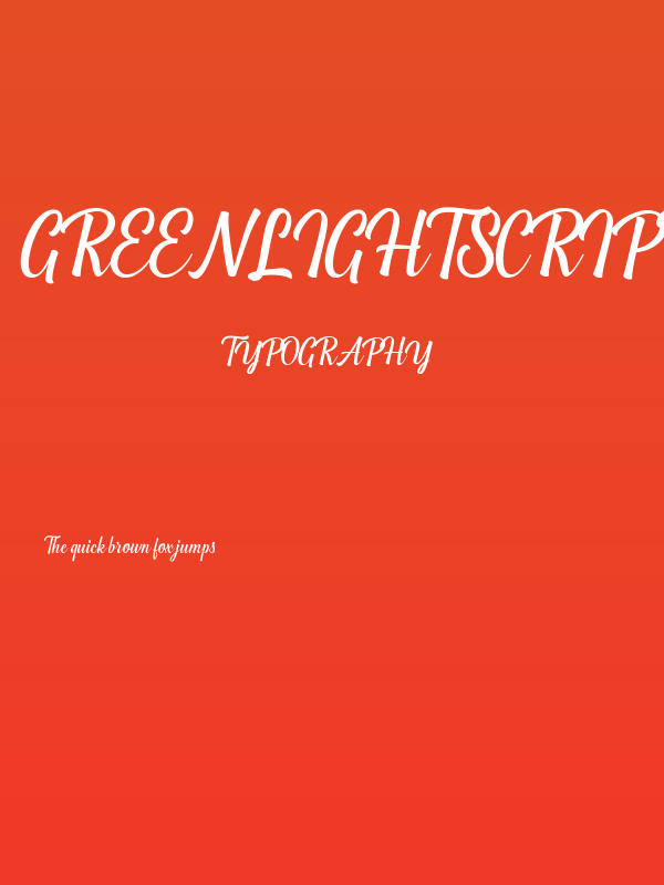 GreenlightScript Poster