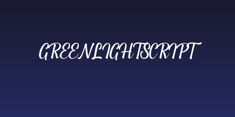 GreenlightScript Social Header
