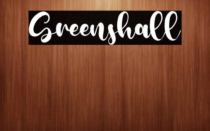 Greenshall Example 1