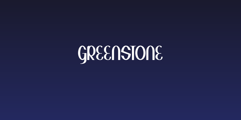 Greenstone Social Header