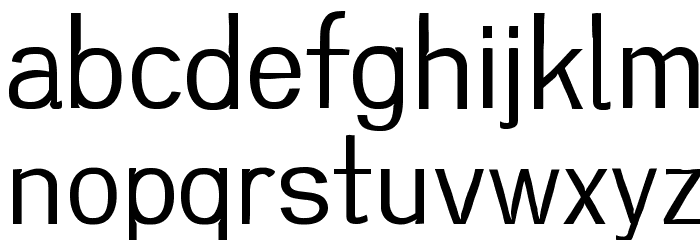 Greenstyle Light Font LOWERCASE
