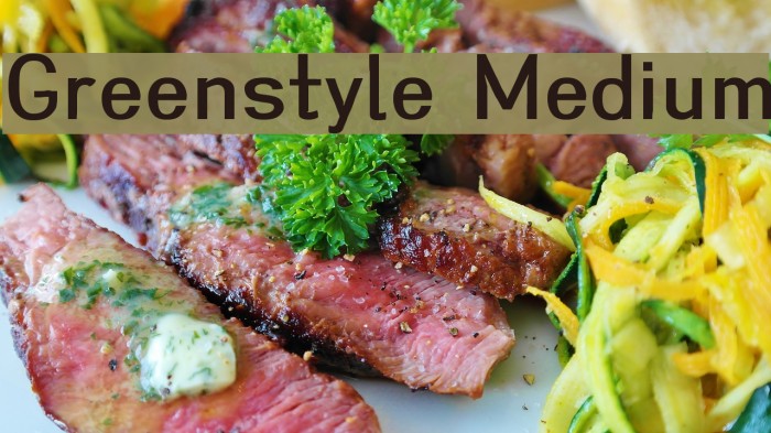 Greenstyle Medium Example 1