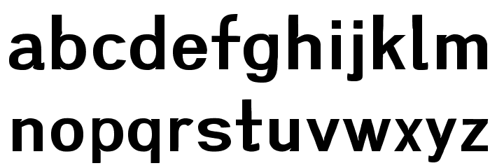 Greenstyle Semibold Font LOWERCASE