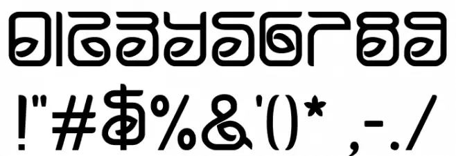 Greentea Font OTHER CHARS