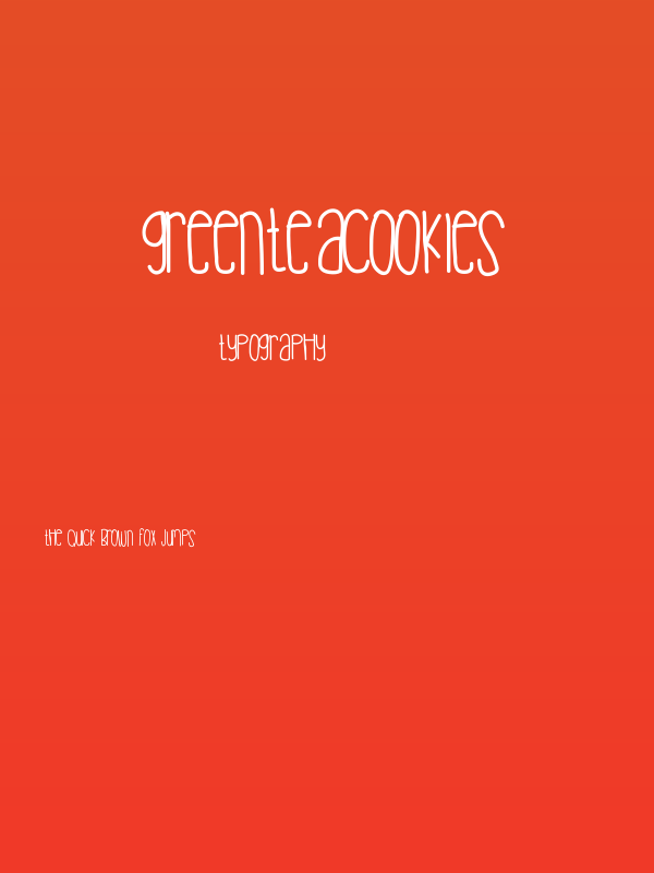 Greenteacookies Poster