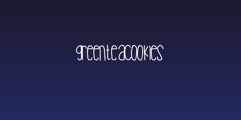 Greenteacookies Social Header