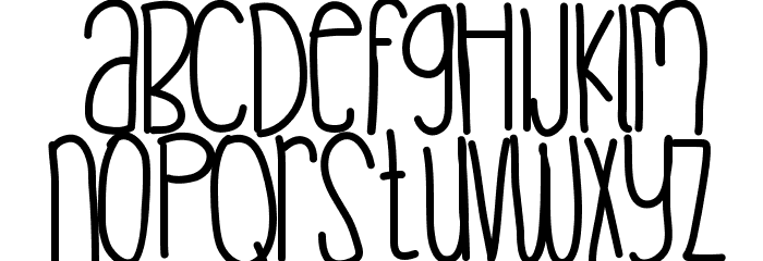 Greenteacookies Font LOWERCASE