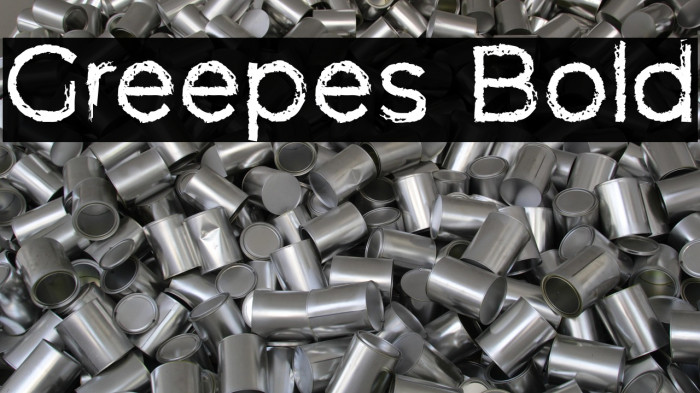 Greepes Bold Example 3