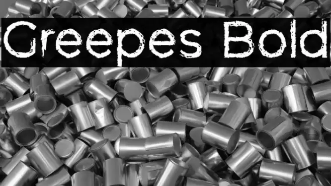 Greepes Bold Font examples