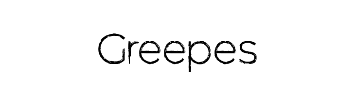 Greepes  免费字体下载