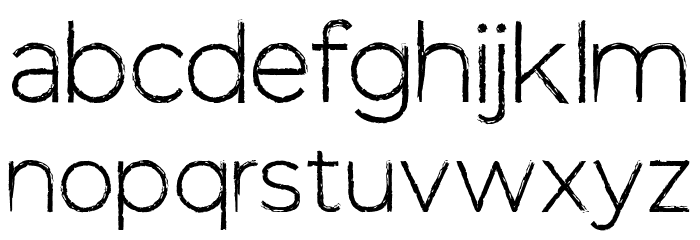 Greepes Font LOWERCASE