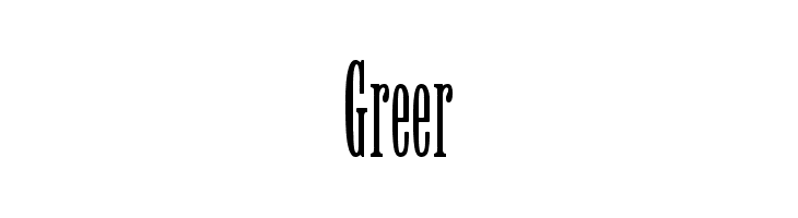 Greer Font
