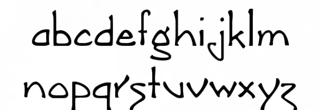 Greeting [Plain]:001.000 Fuentes MINÚSCULAS