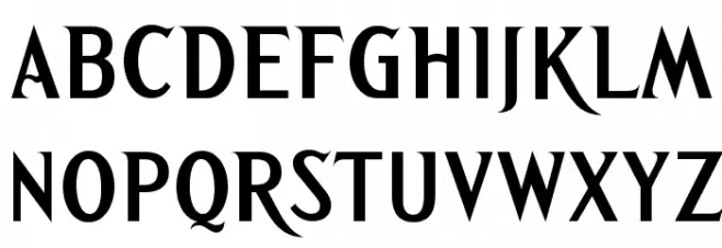Greetings Bold Шрифта ВЕРХНИЙ