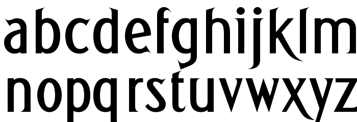 Greetings Bold Font LOWERCASE