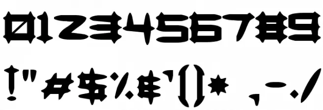 Greghor II Font OTHER CHARS