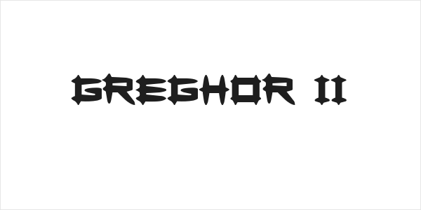 Greghor II Logo