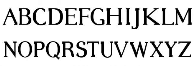 Gregoire خط أحرف كبيرة