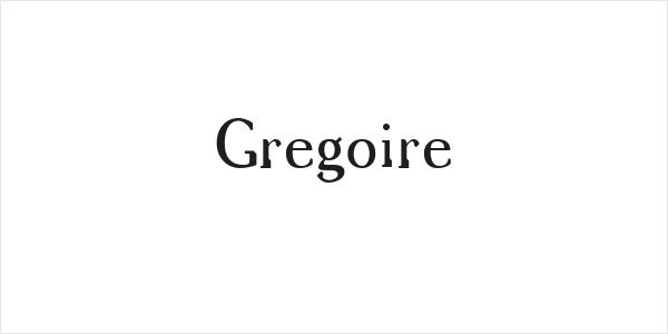Gregoire Logo