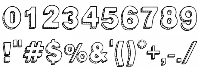 Gregory Packaging Font Alte caractere