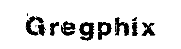 Gregphix Font