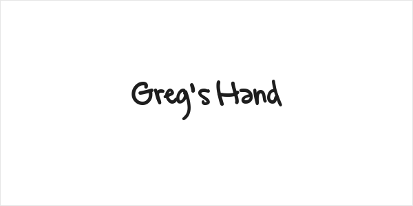 Greg's Hand Logo