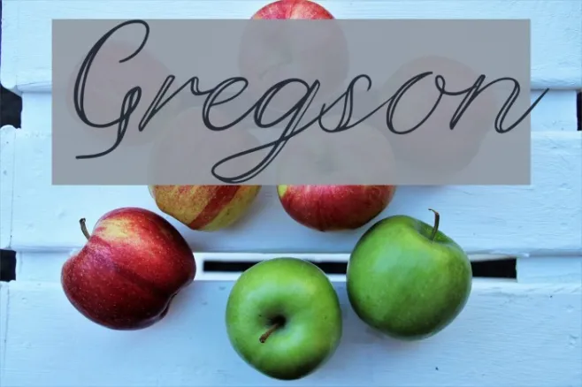 Gregson Example 1