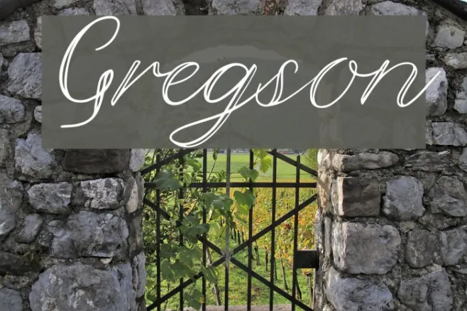 Gregson Example 2